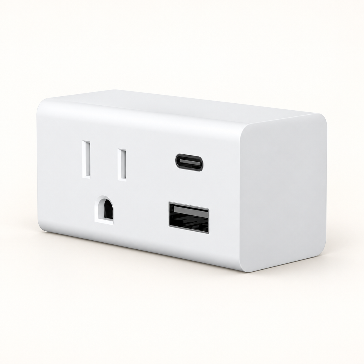 AI-generated product illustration of remote control socket with usb charger 51409usax20