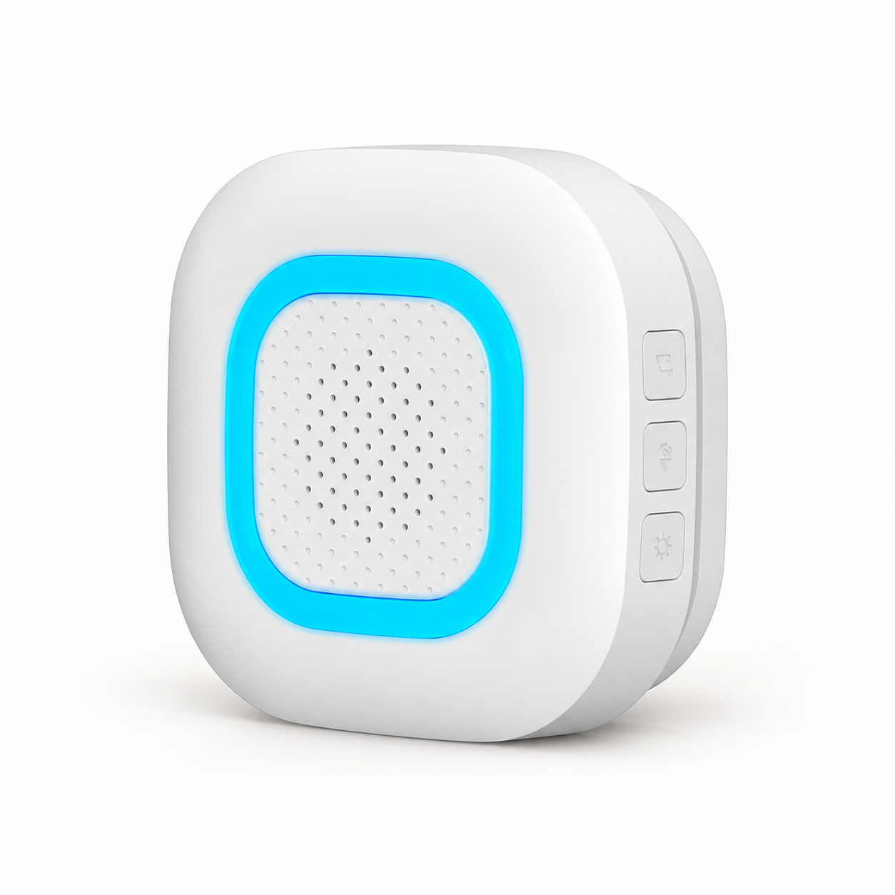 AI-generated product illustration of wireless vibration dc doorbell 98696