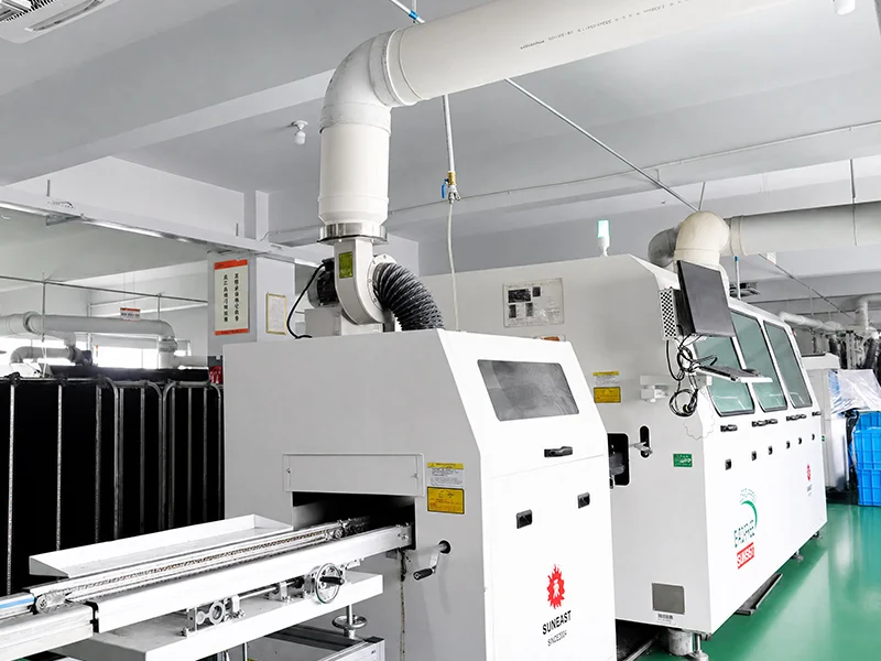 Double-wave soldering machine